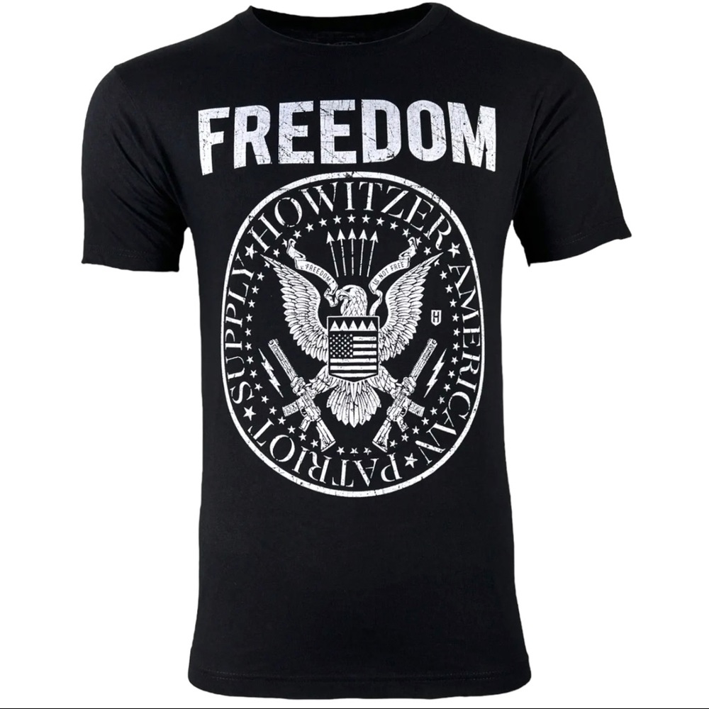 Howitzer Style Men's T-Shirt American Supply Military Grunt MFG